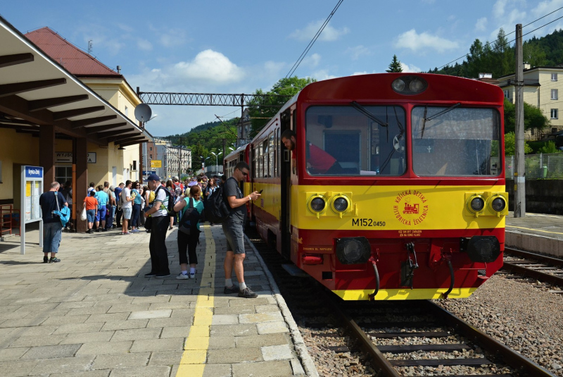 Vlakom do Krynice